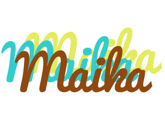 Maika cupcake logo