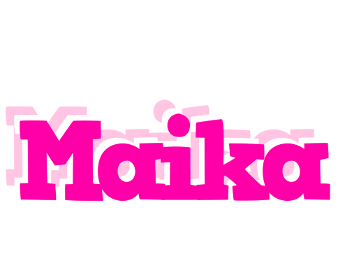 Maika dancing logo