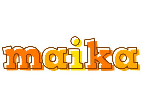 Maika desert logo