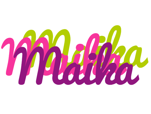 Maika flowers logo