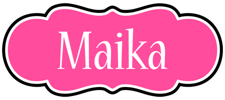 Maika invitation logo