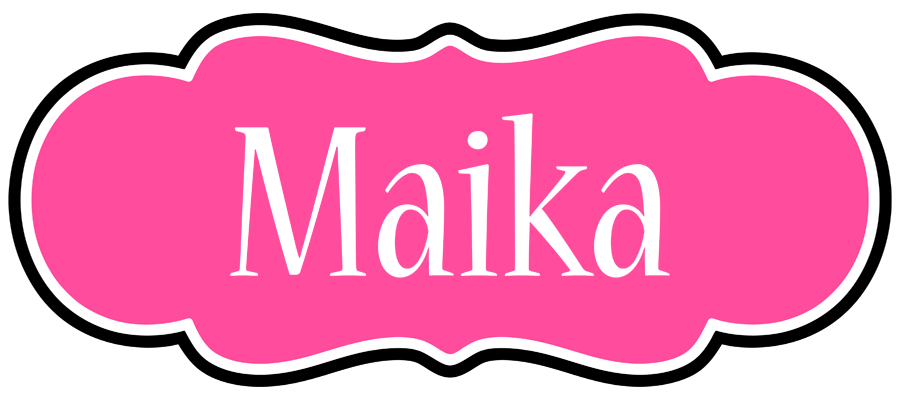 Maika invitation logo