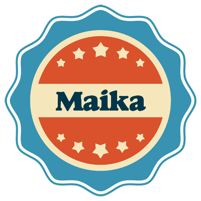 Maika labels logo