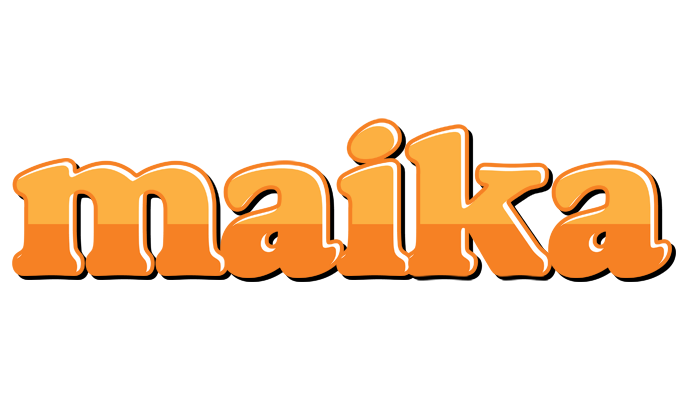 Maika orange logo