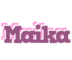 Maika relaxing logo