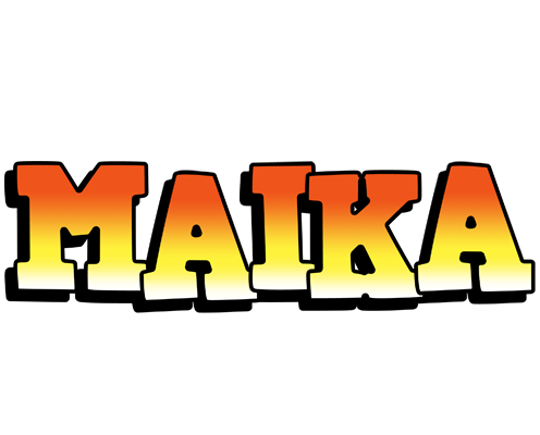 Maika sunset logo