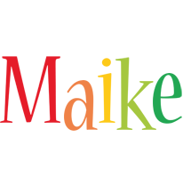 Maike birthday logo