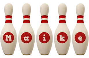 Maike bowling-pin logo