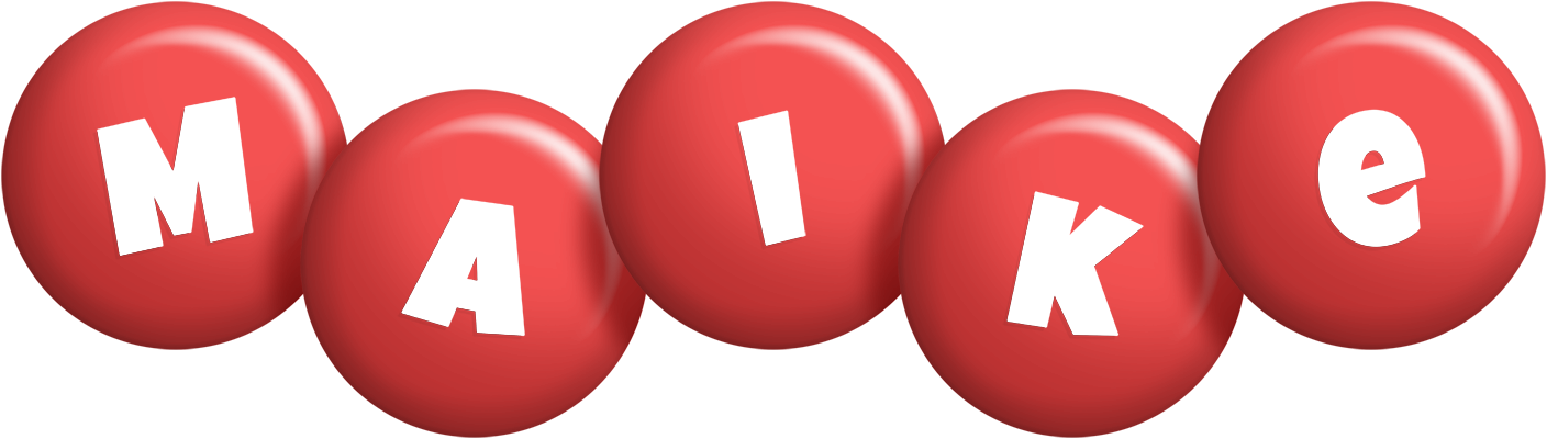 Maike candy-red logo