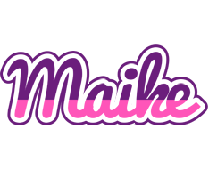 Maike cheerful logo