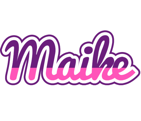 Maike cheerful logo