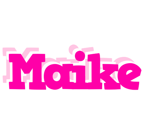 Maike dancing logo