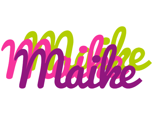 Maike flowers logo