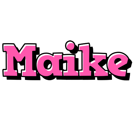 Maike girlish logo