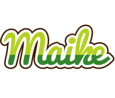 Maike golfing logo