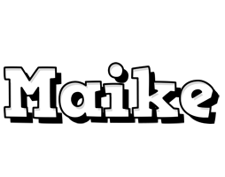 Maike snowing logo