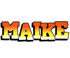 Maike sunset logo