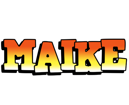 Maike sunset logo