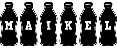 Maikel bottle logo