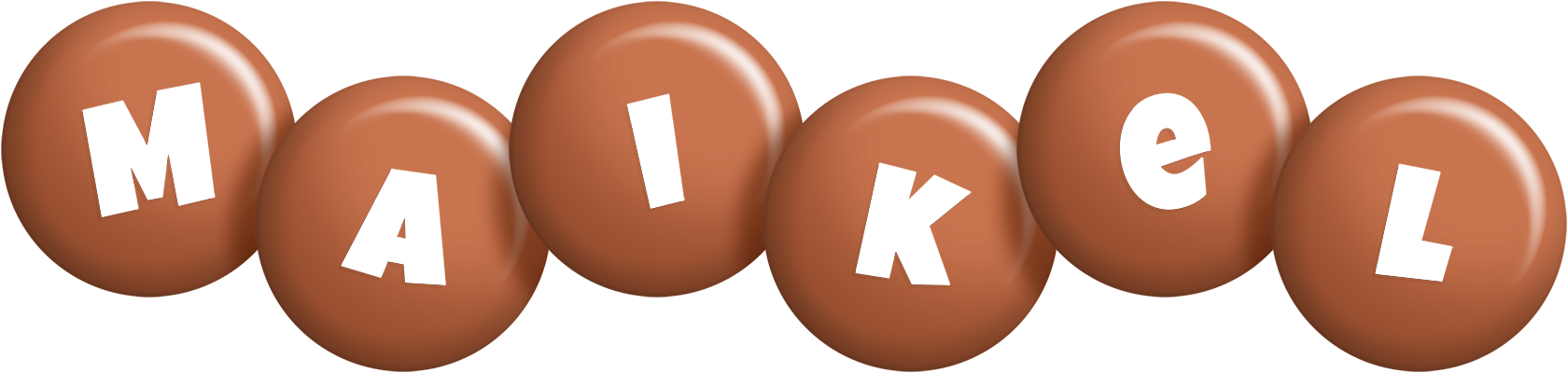 Maikel candy-brown logo