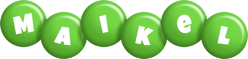 Maikel candy-green logo