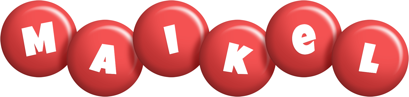 Maikel candy-red logo