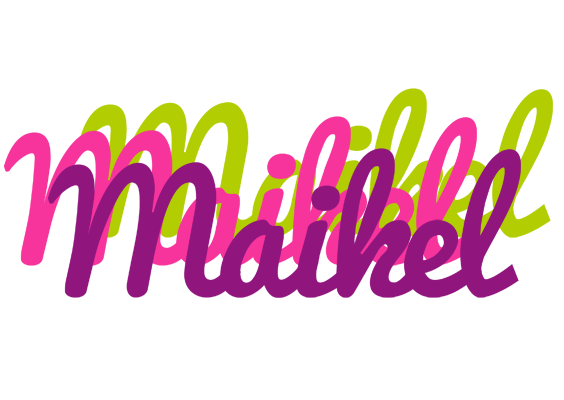Maikel flowers logo