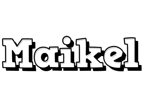 Maikel snowing logo