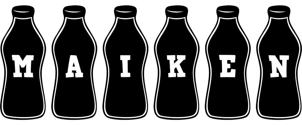 Maiken bottle logo