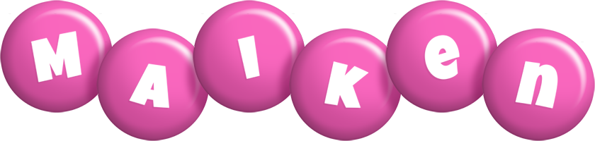 Maiken candy-pink logo