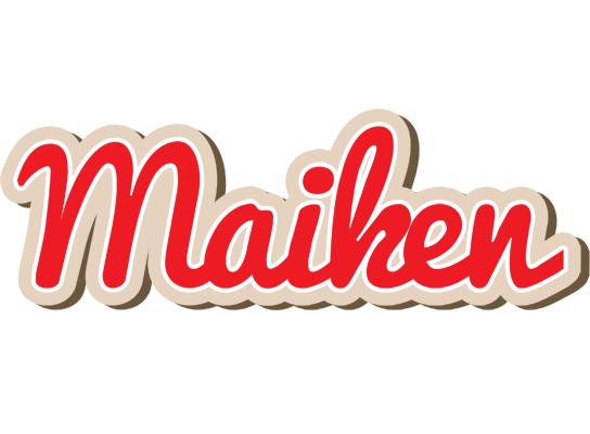 Maiken chocolate logo