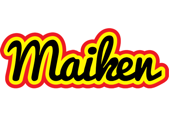Maiken flaming logo