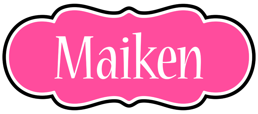Maiken invitation logo