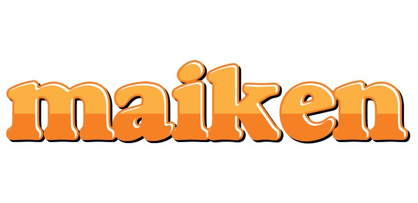 Maiken orange logo