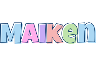 Maiken pastel logo