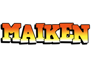 Maiken sunset logo