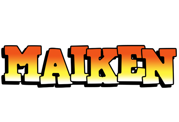 Maiken sunset logo