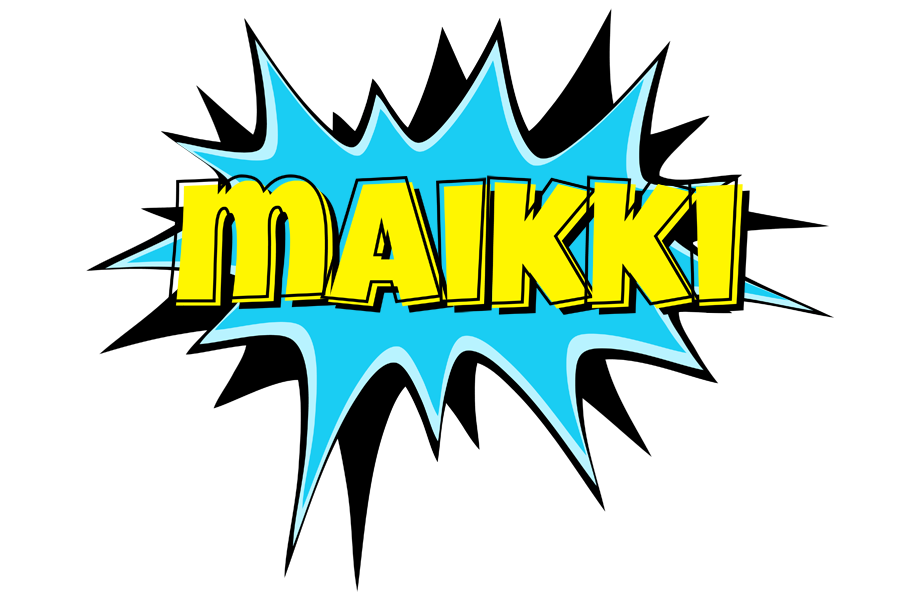 Maikki amazing logo