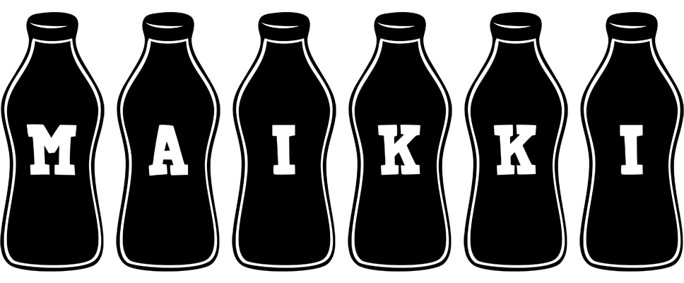 Maikki bottle logo