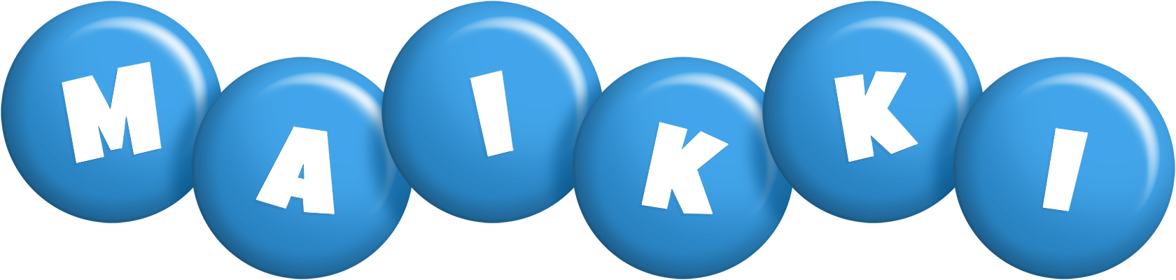 Maikki candy-blue logo