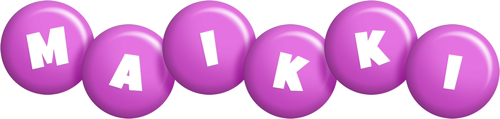 Maikki candy-purple logo