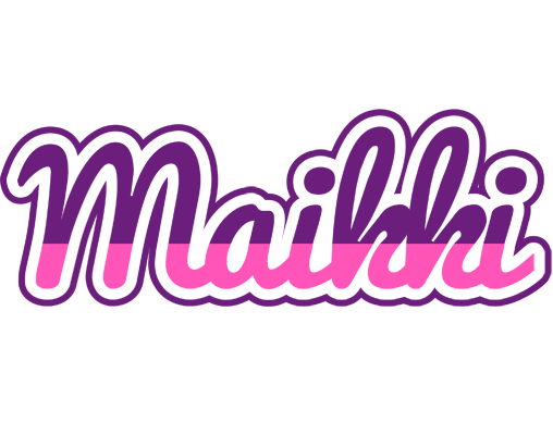 Maikki cheerful logo