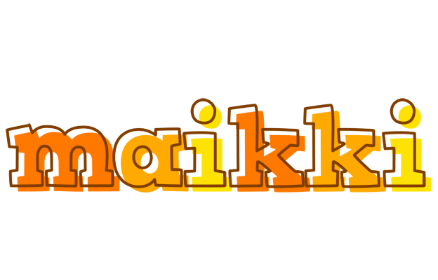 Maikki desert logo