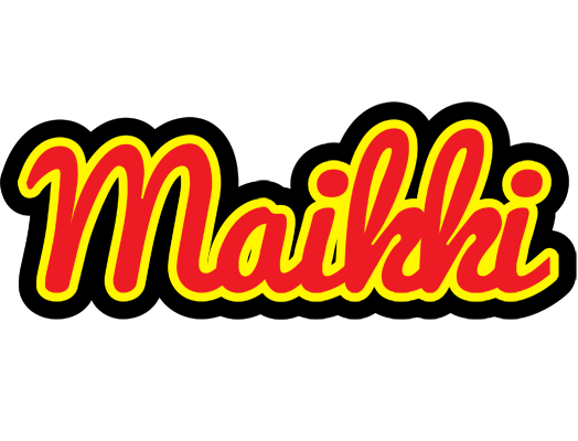 Maikki fireman logo