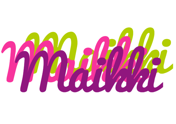 Maikki flowers logo