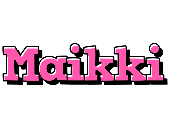 Maikki girlish logo