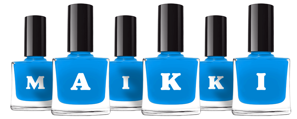 Maikki glossy logo