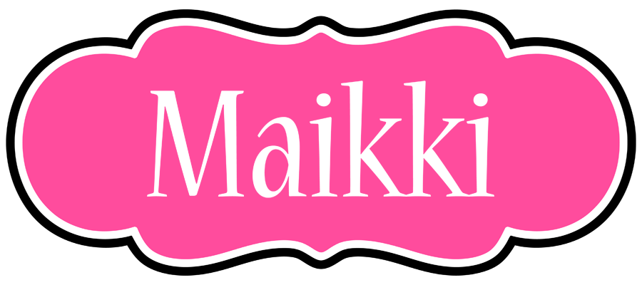Maikki invitation logo
