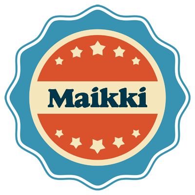 Maikki labels logo