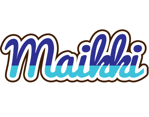 Maikki raining logo